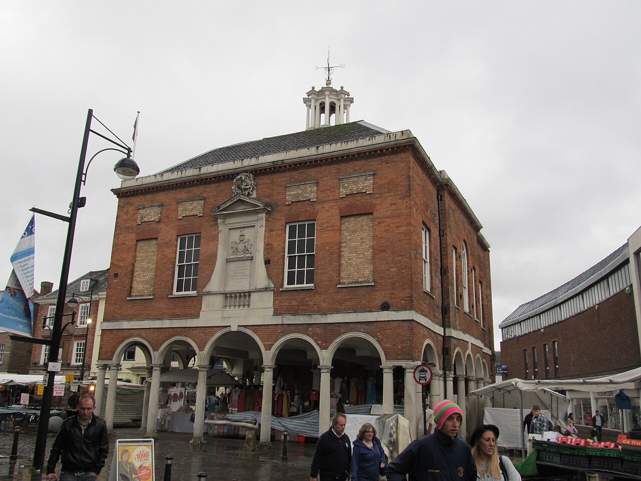High Wycombe Guildhall on the town's High Street